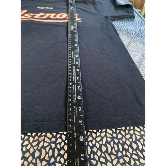 Vintage Y2K Black Houston Astros Chevy T-shirt Size L - Picture 11 of 12